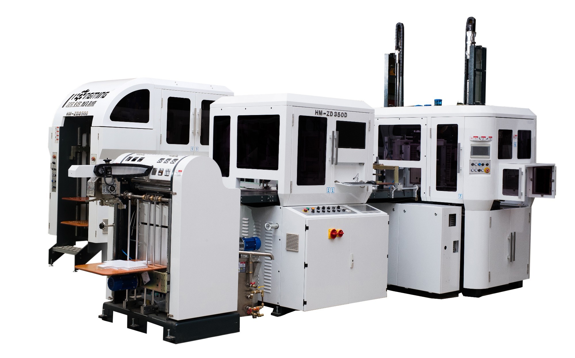 HM-ZD350D High Speed Automatic Rigid Box Machine